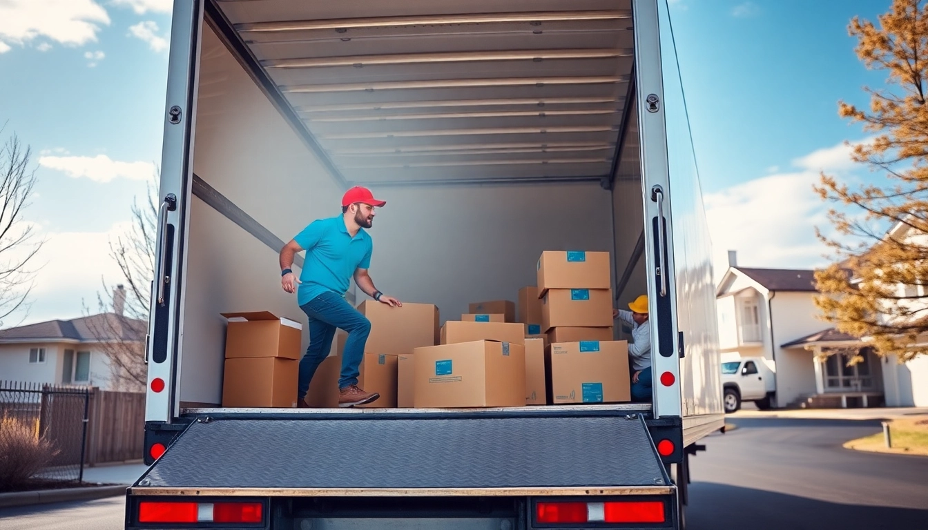 Professional Apex Calgary Movers for Hire loading boxes into a truck, ensuring a seamless, stress-free move in Calgary.