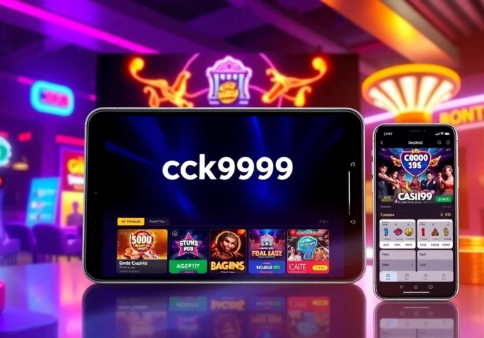 CK999 online casino platform with vibrant graphics and user-friendly sportsbook interface for seamless betting experience.