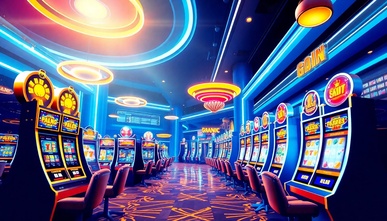 Engaging image showcasing the ck999 game platform with colorful slots and casino elements, highlighting a vibrant and secure online gambling environment for players.