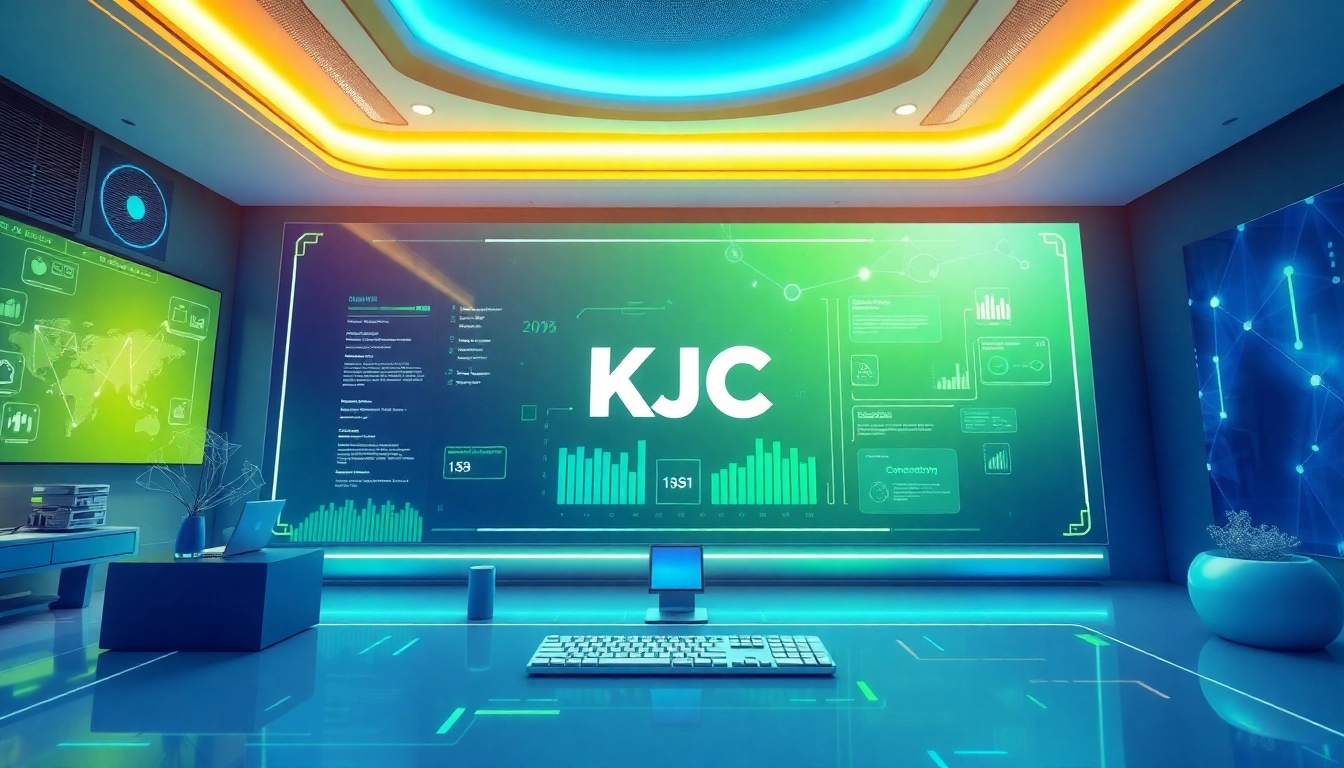 KJC's innovative digital ecosystem promotes connectivity and technological excellence for global entertainment.