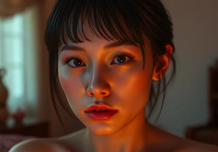 Dynamic NSFW AI Generator scene: hyper-realistic character in cinematic lighting.