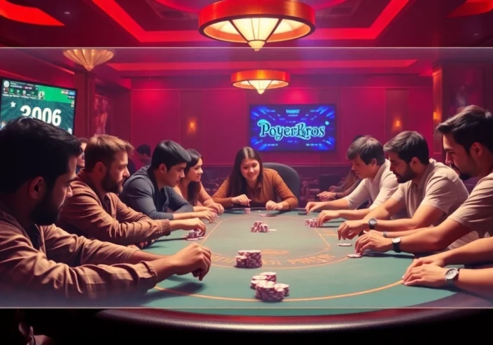 Best pokerbros clubs: vibrant online poker scene with diverse players and dynamic interface for engaging gameplay