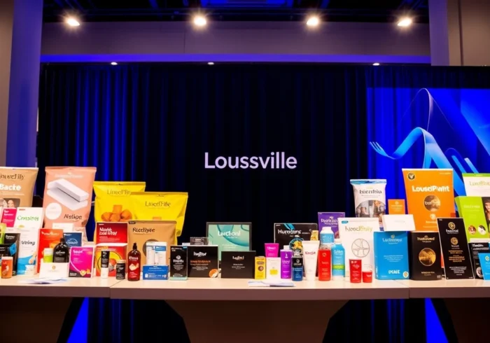 Showcase of eye-catching promotional products in Louisville highlighting custom branding for