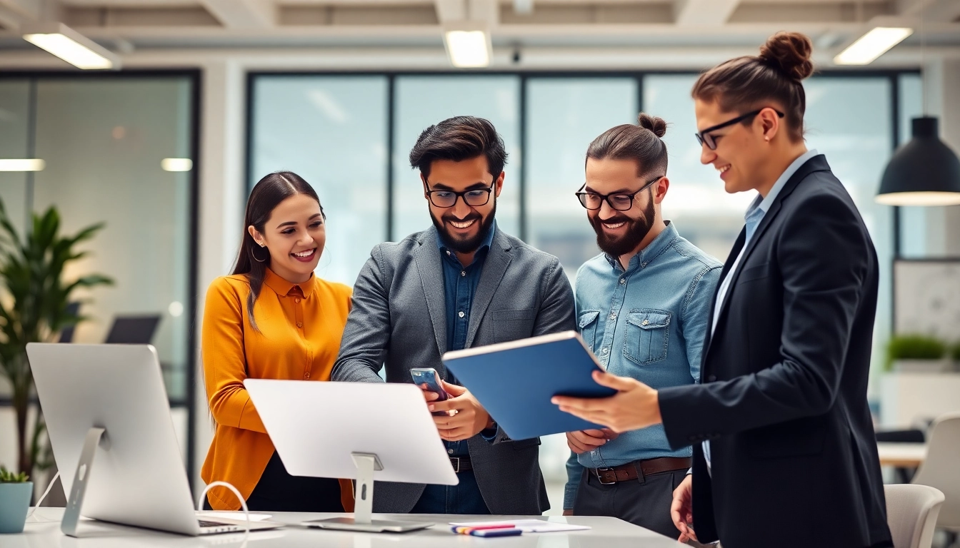 Expert team developing agency de posicionamiento seo strategies for business growth and visibility