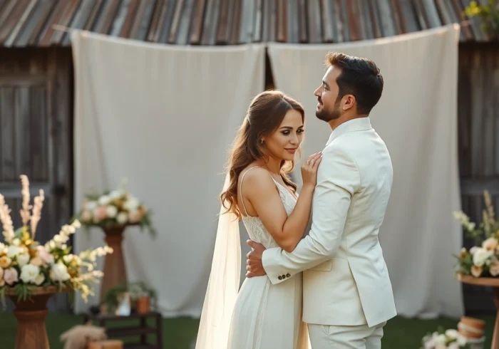 Professional team capturing authentic eskuvoi fotozas moments during an outdoor wedding