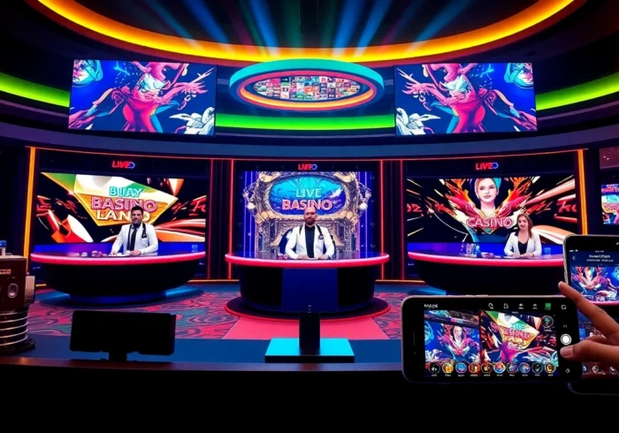 Engaging casino siteleri featuring live dealers and modern digital gaming interface for players