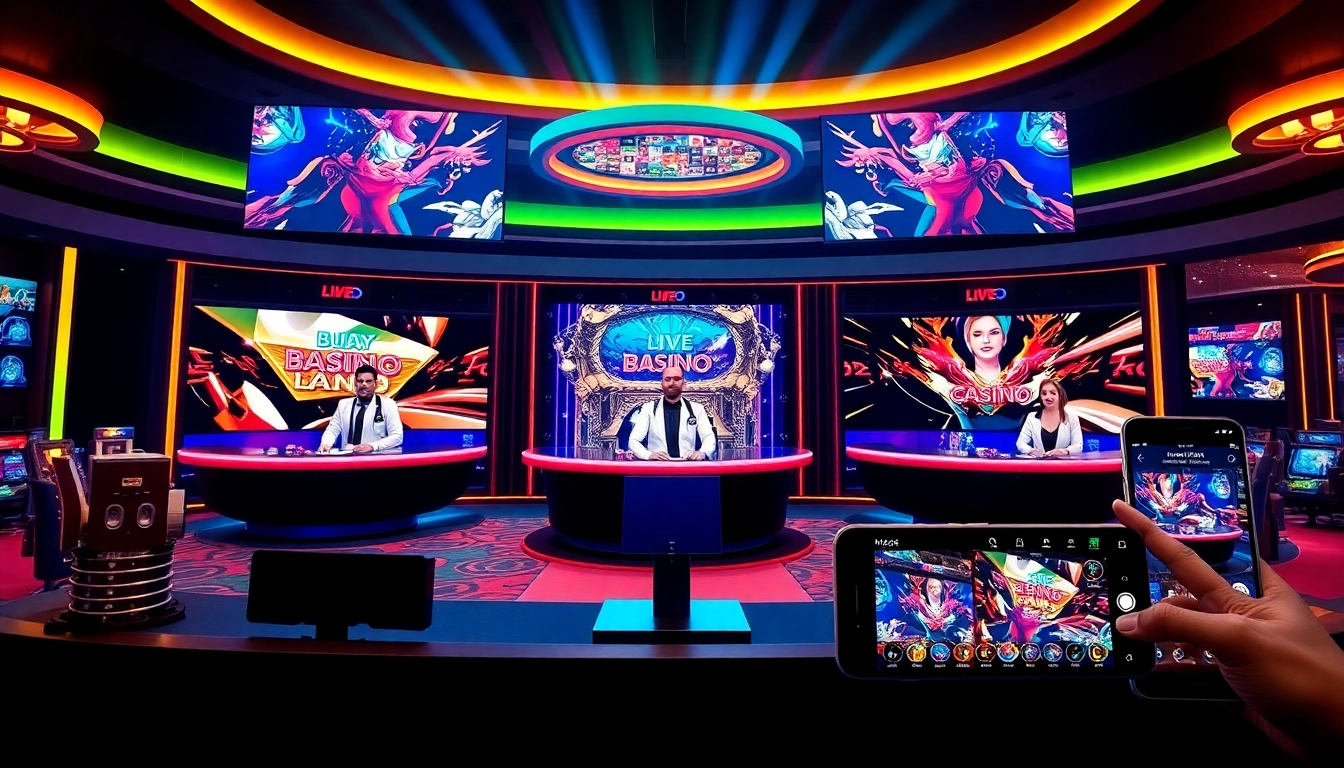 Engaging casino siteleri featuring live dealers and modern digital gaming interface for players